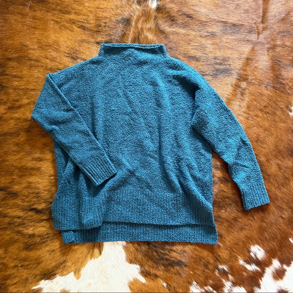 Eileen fisher funnel neck sweater
